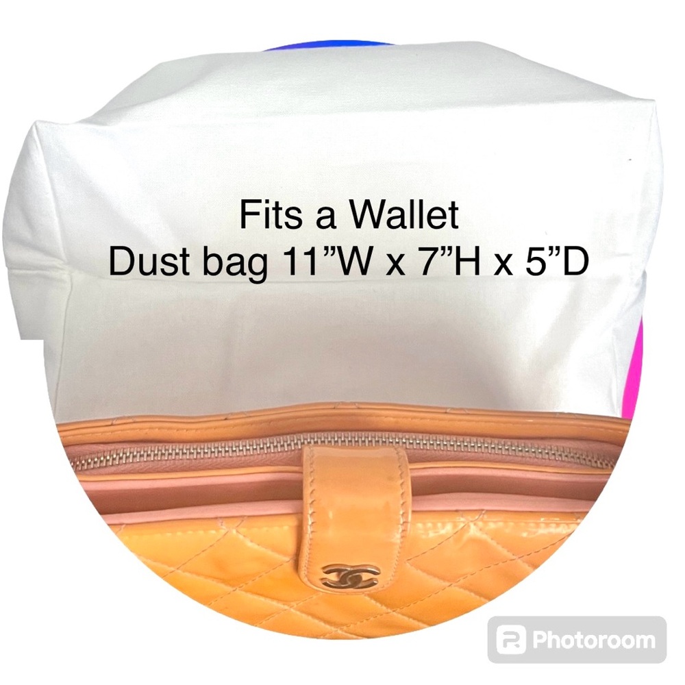 Chanel Dust Bag Fits Wallet New - Picture 9 of 11